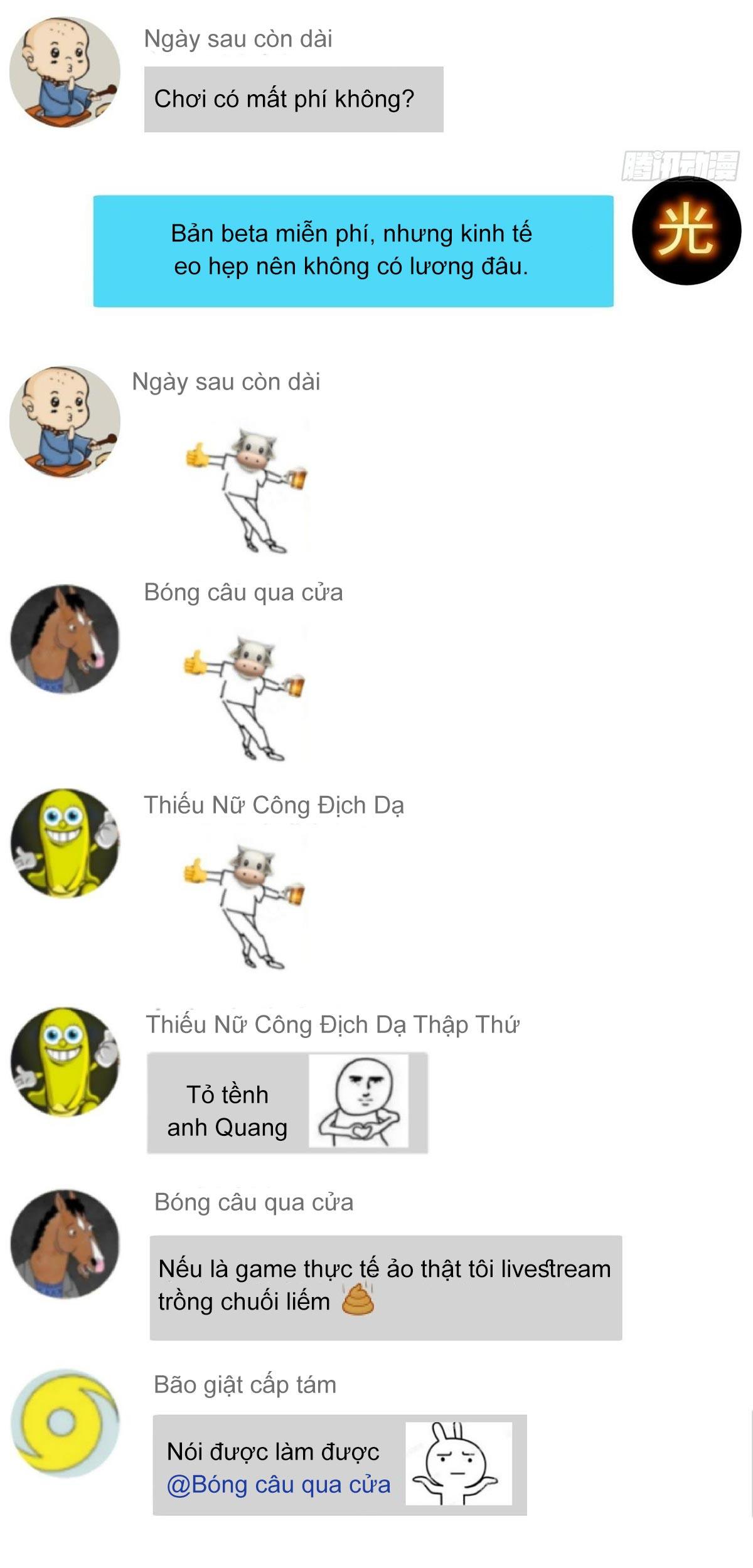 Đọc truyện [LCVT] Trò chơi này cũng quá chân thực rồi - Chap 3